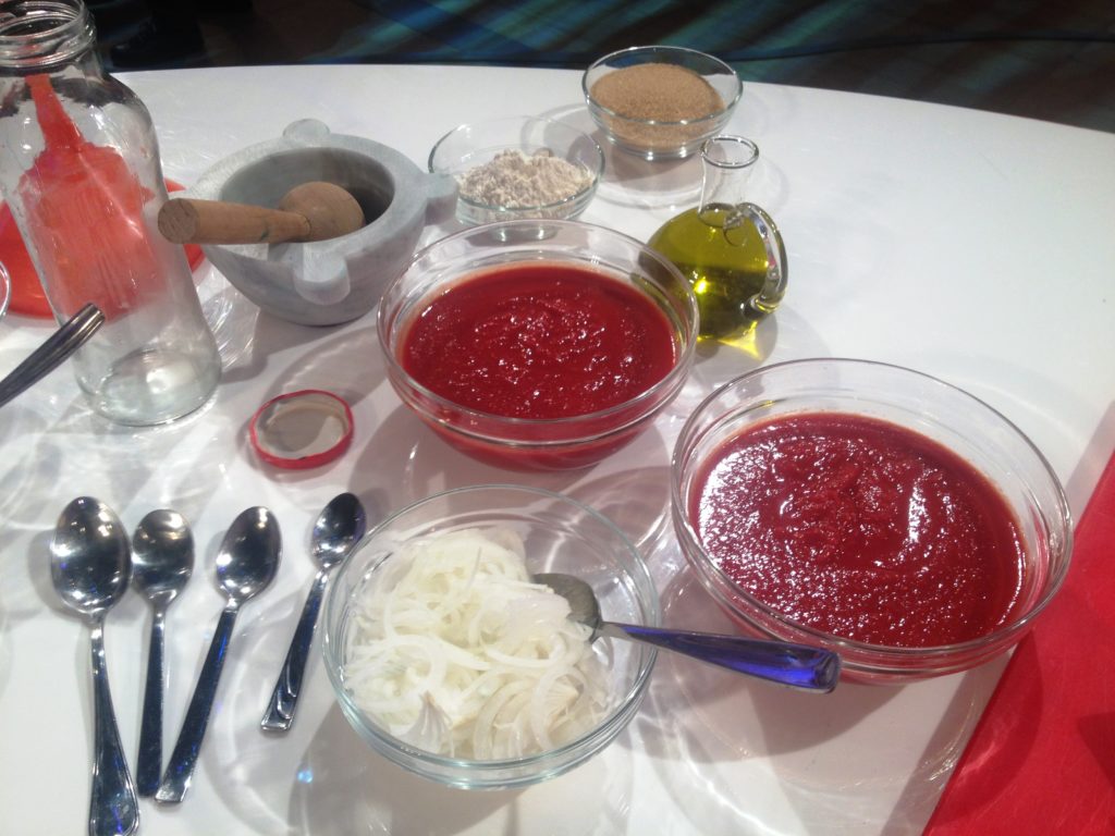 Ingredienti per il ketchup