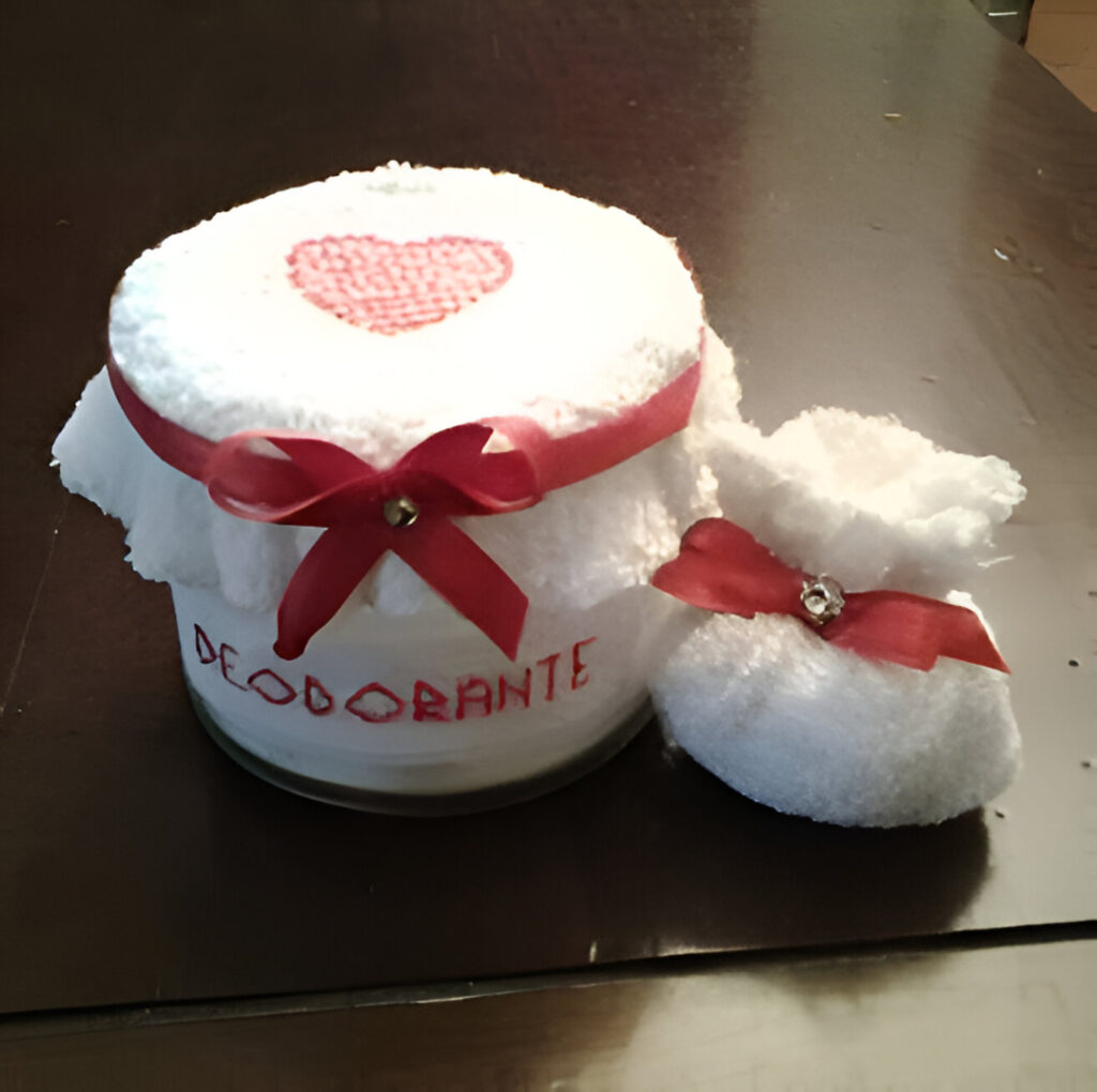 Deodorante in polvere aromatizzato