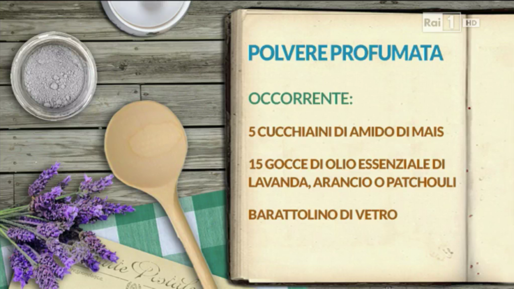 Polvere profumata