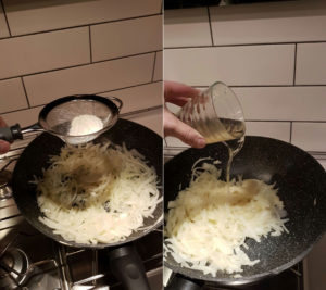 Farina - Cipolle - Vino