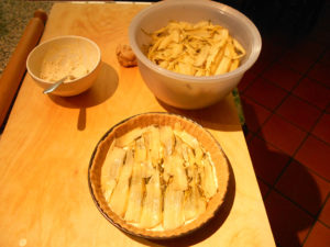 Crostata salata - Bietole