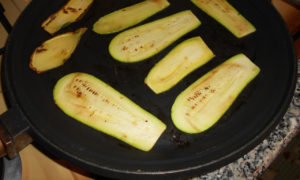 Pasta fasciata - Zucchine grigliate