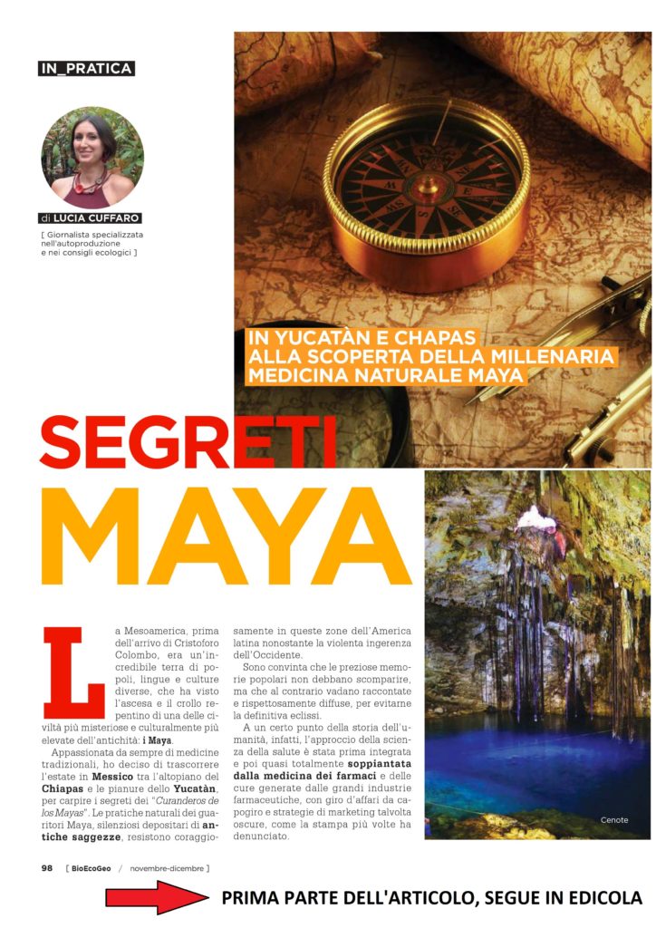 SEGRETI MAYA bioecogeo