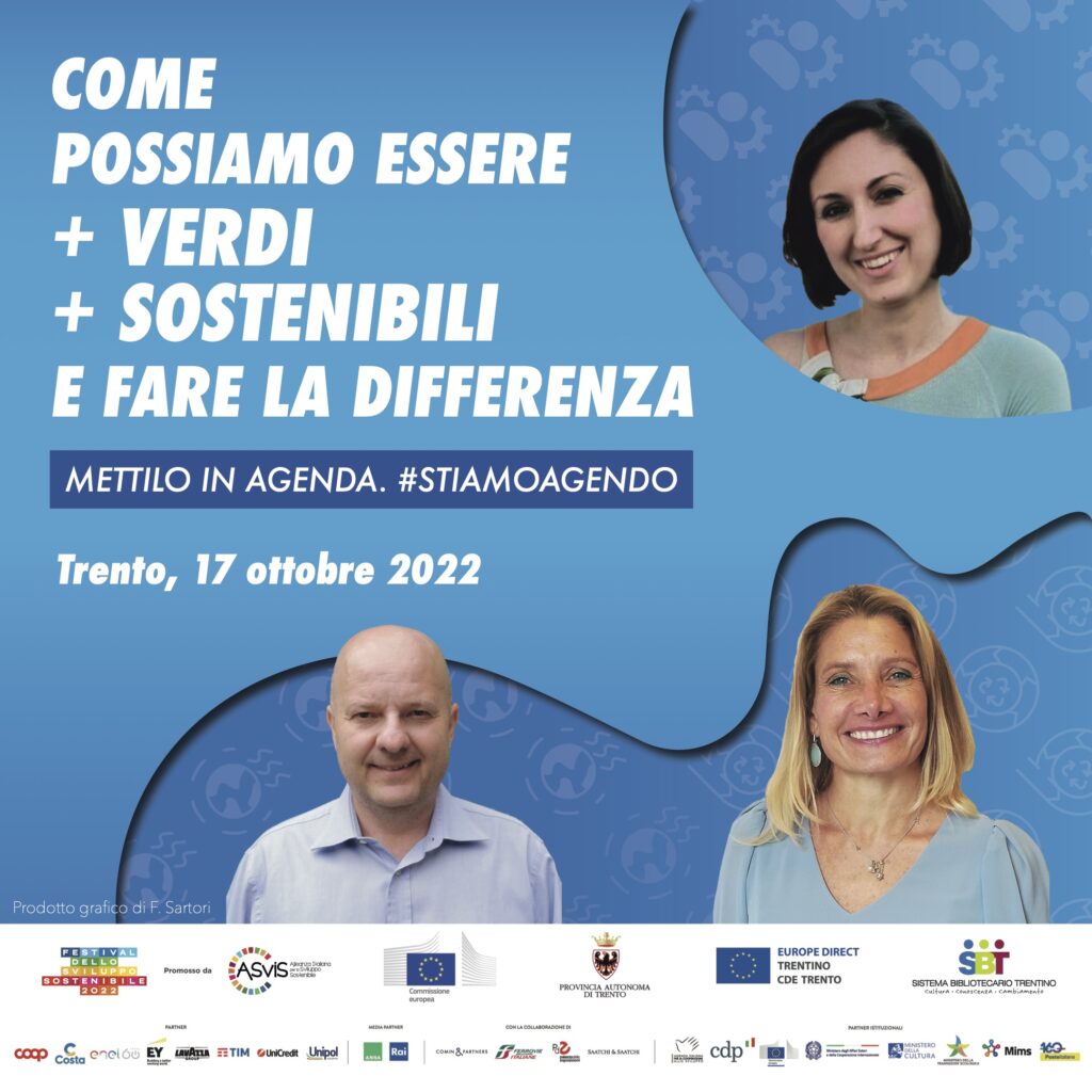 Incontro a Trento con i giovani - Come possiamo essere più verdi, più sostenibili e fare la differenza?