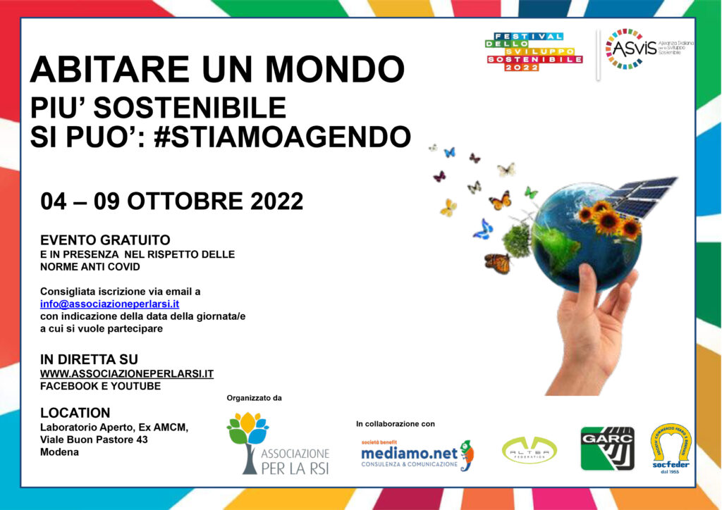 Festival dello Sviluppo Sostenibile - Ottobre 2022