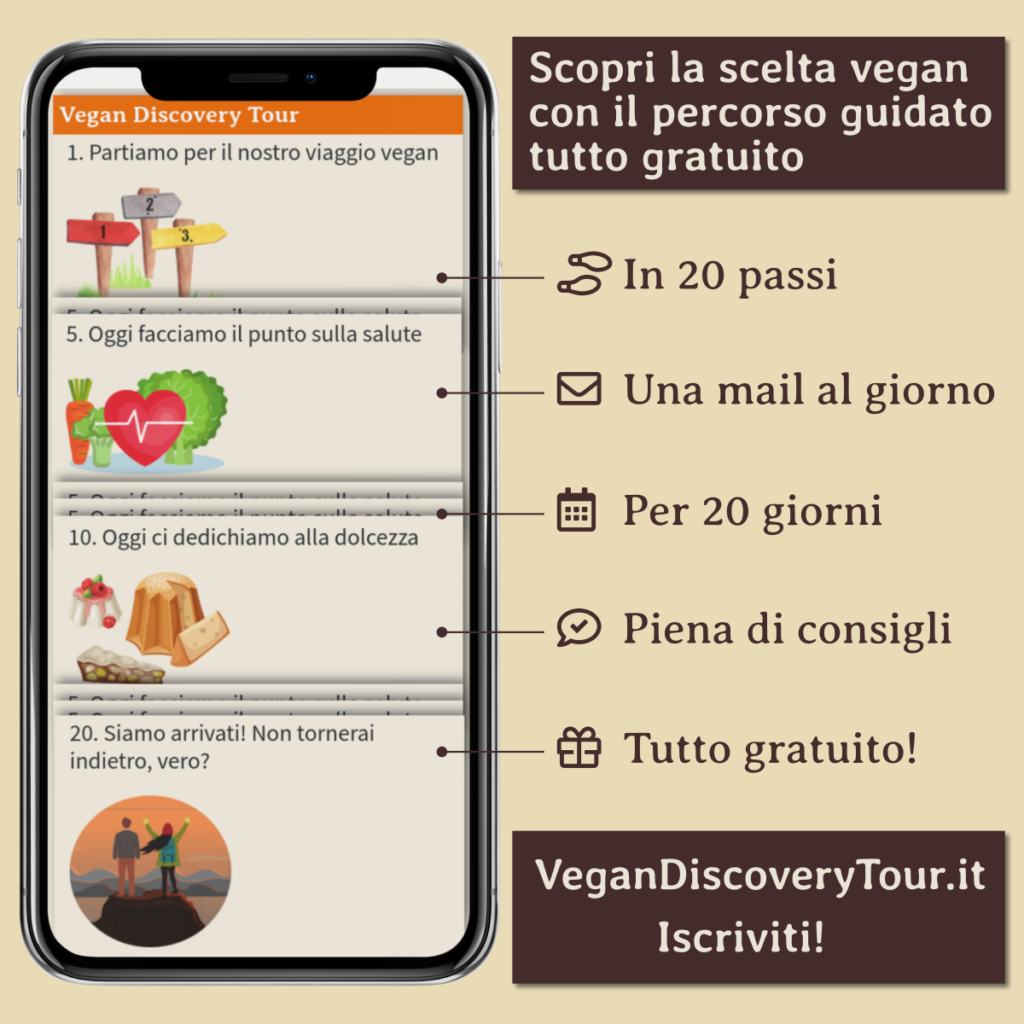 Vegan Discovery Tour - Percorso guidato e gratuito per diventare vegan