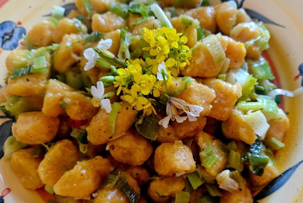 Gnocchi zucca e fagioli Gnocchi zucca e fagioli