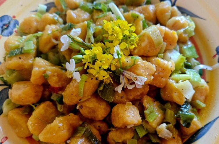 Gnocchi di zucca e fagioli: ricetta veg facile